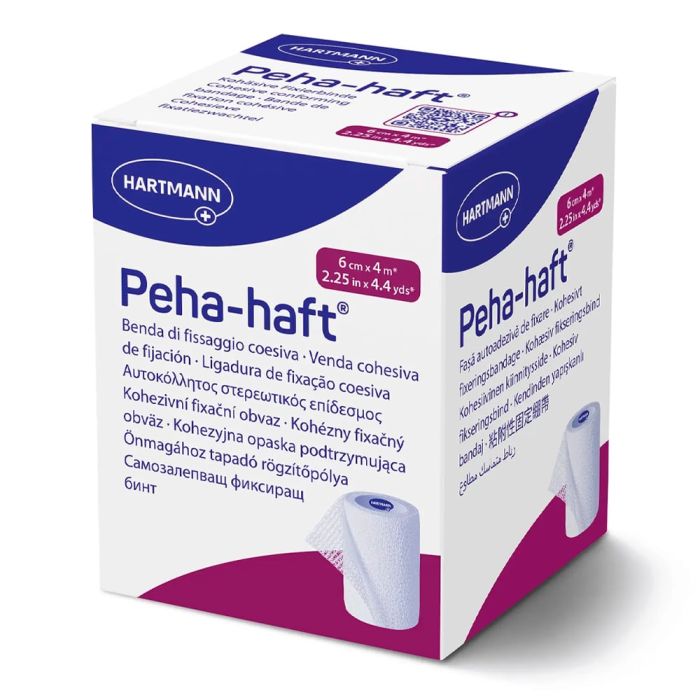 Бинт когезивный Peha-haft фиксирующий 6 см х 4 м №1