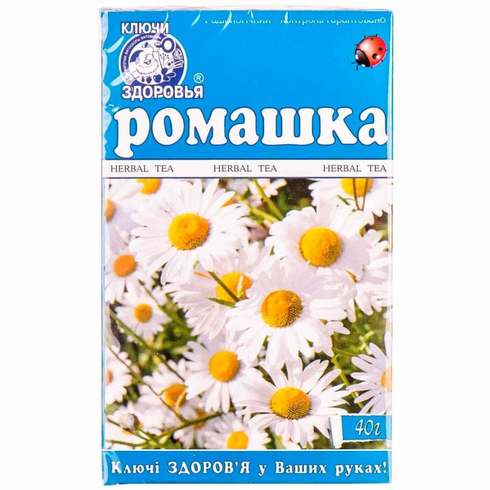 Ромашка квітки Ключі Здоров'я 40 г