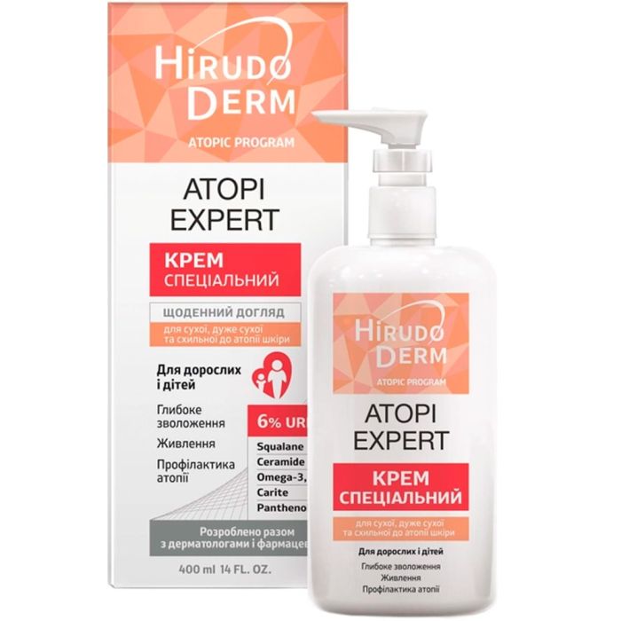 Крем Hirudo Derm Atopic Program Аtopi Expert 400 мл - фото №1 Крем Hirudo Derm Atopic Program Аtopi Expert 400 мл