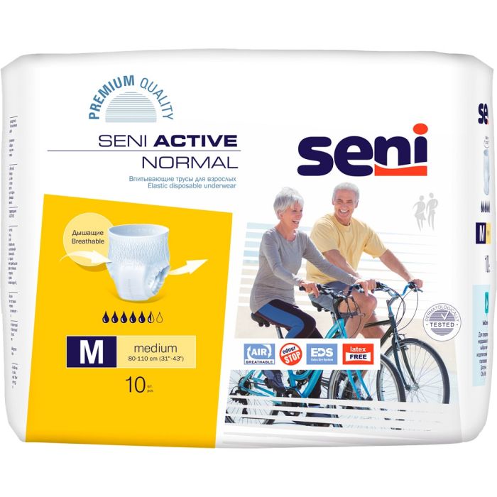 Підгузки для дорослих Seni Active Normal Medium №10 шт