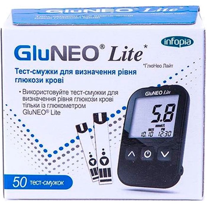 Тест-смужки GluNeo Lite №50