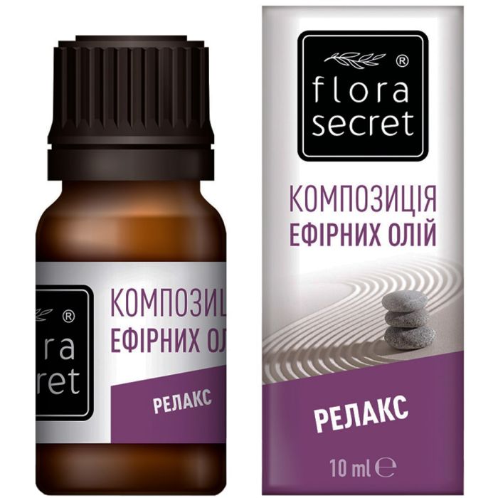 Суміш ефірних олій Flora Secret Релакс 10 мл