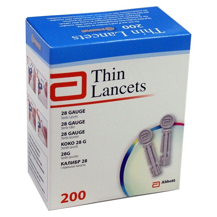 Ланцеты Thin Lancets (Зин Ланцетс) №200
