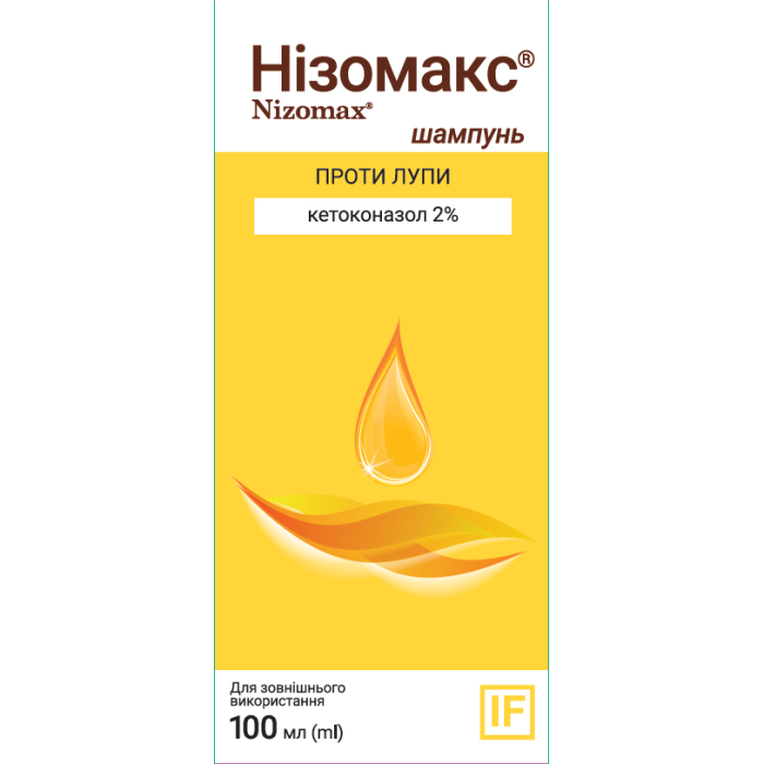 Шампунь Нізомакс проти лупи 100 мл