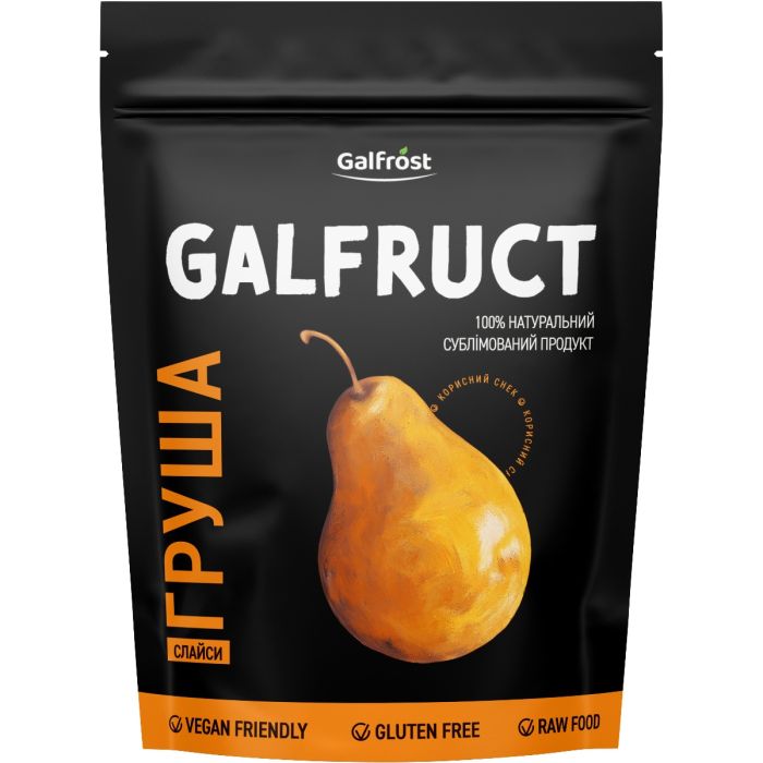 Снеки Galfruct (Галфрукт) Груша сублимированные 20 г