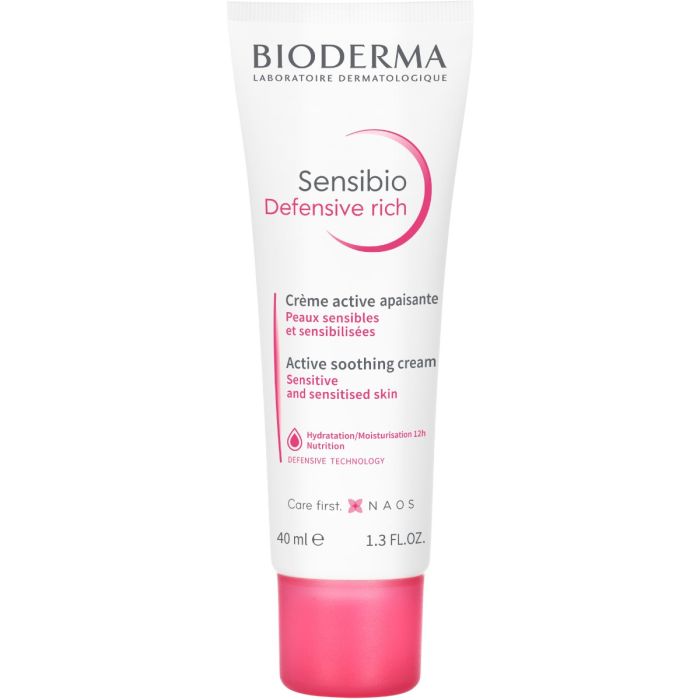 Крем Bioderma Sensibio Defensive Active Soothing Cream легкий, 40 мл