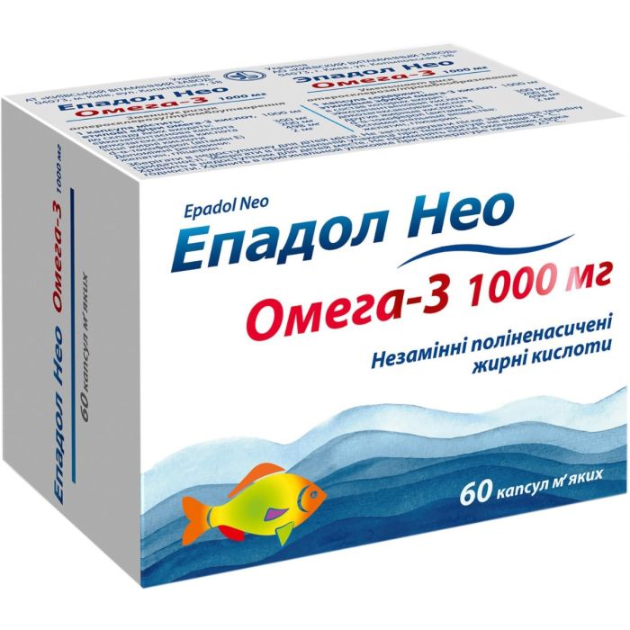Епадол Нео 1000 мг капсули №60