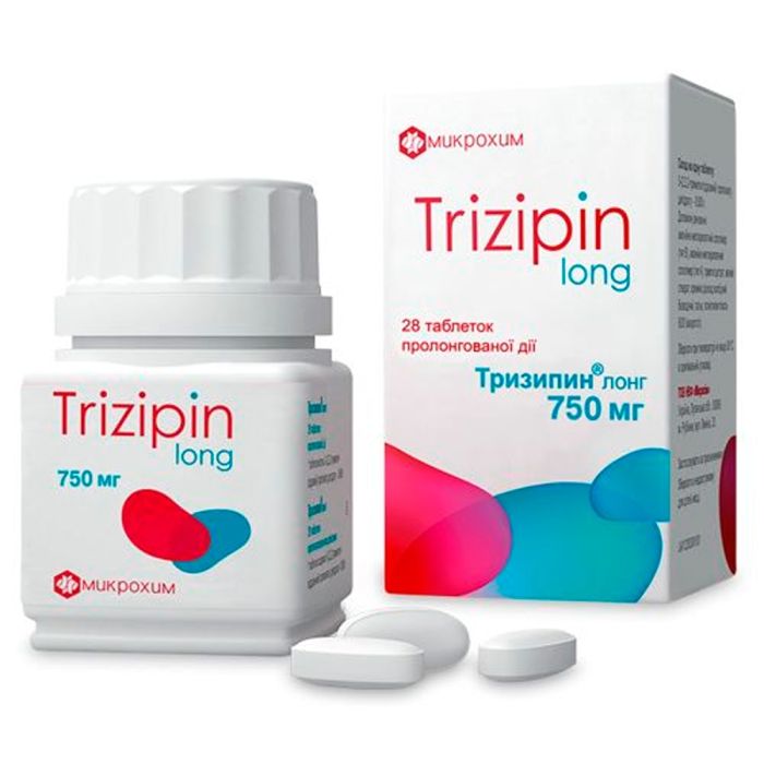 Тризипін Лонг 750 мг таблетки №28