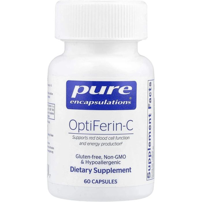 Pure Encapsulations Оптиферин-С 28/100 мг капсулы №60