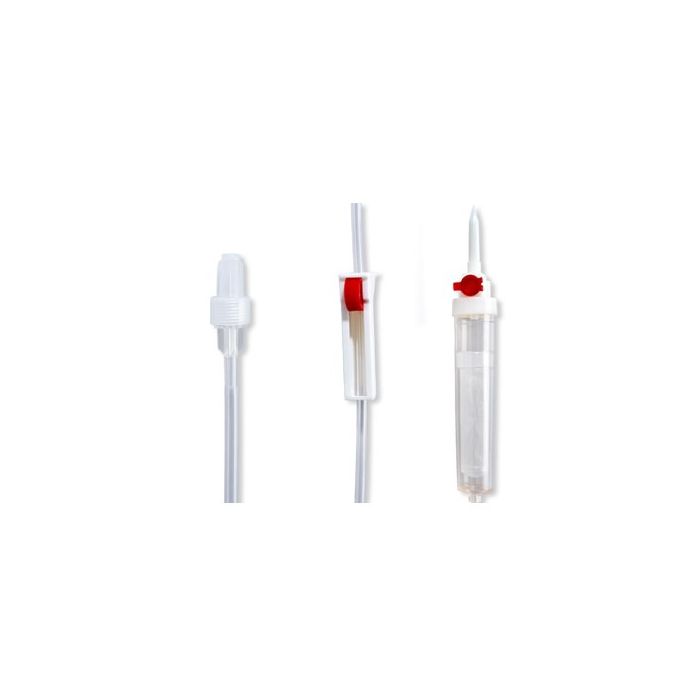 Пристрій ПК для вливання крові VM з пластиковою голкою типу олівець з`єднання Luer без латексу 18G (1,2 х 40 мм)