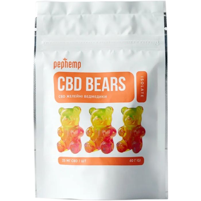 Pephemp Желейні цукерки ведмедики CBD з канабідіолом 40 г