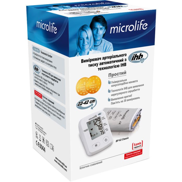 Тонометр Microlife BP A2 Classic (автомат) - фото №1 Тонометр Microlife BP A2 Classic (автомат)