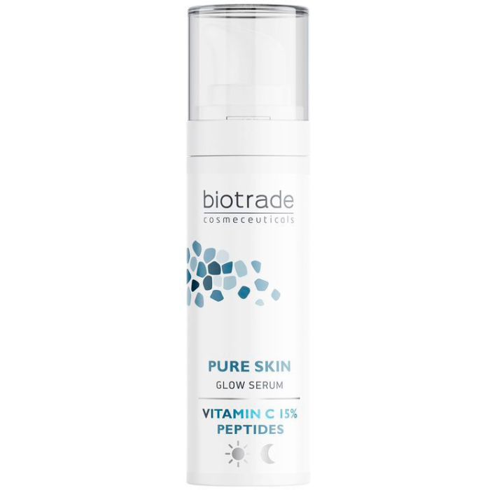 Сироватка Biotrade (Біотрейд) Pure Skin з вітаміном С 15% та пептидами для сяйва шкіри, 30 мл