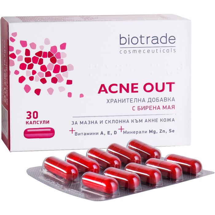 Пищевая добавка Biotrade (Биотрейд) Acne Out капсулы №30