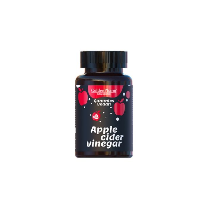 Веганський мармелад яблучний оцет Apple Cider Vinеgаr цукерки жувальні №60