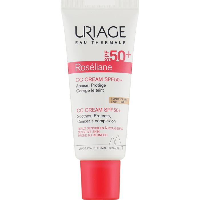 Крем Uriage (Урьяж) Roseliane CC против покраснений SPF 50 40 мл