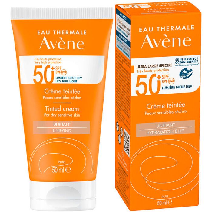 Крем Avene (Авене) тональний сонцезахисний SPF50+ для чутливої шкіри 50 мл