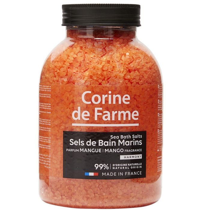 Соль морская Corine De Farme для ванн Манго 1,3 кг 