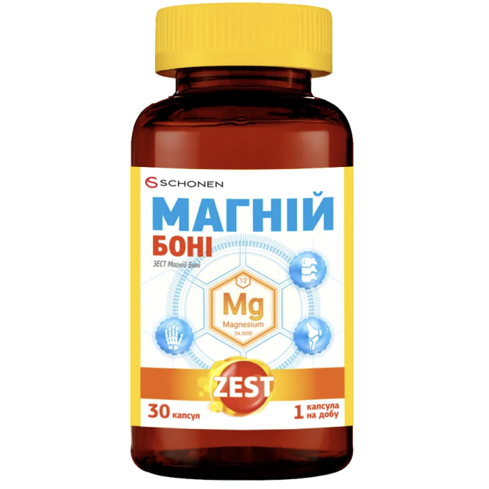 Zest Mg Boni (Зест Магній Боні) капсули №30