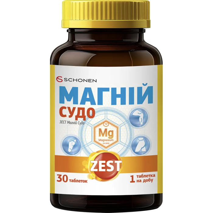 Zest (Зест) Магний Судо таблетки №30