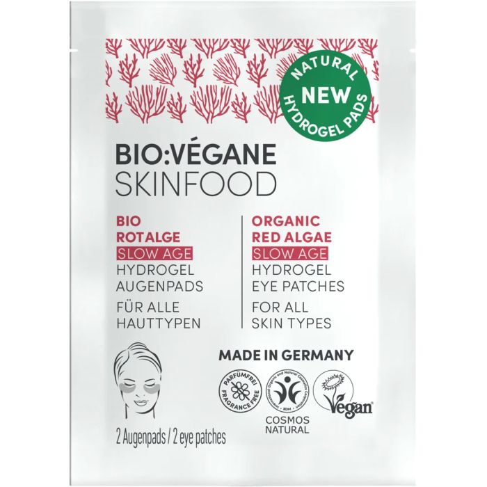 Патчи Bio:Vegane (Био Веган) гидрогелевые под глаза с красными водорослями