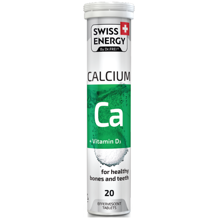 Вітаміни шипучі Swiss Energy Calcium №20