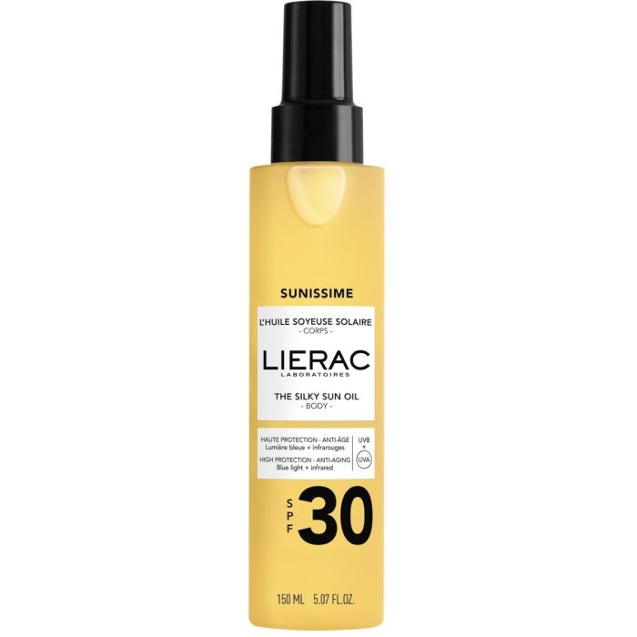 Солнцезащитное масло Lierac (Лиерак) Sunissime для тела шелковистое с SPF30 150 мл