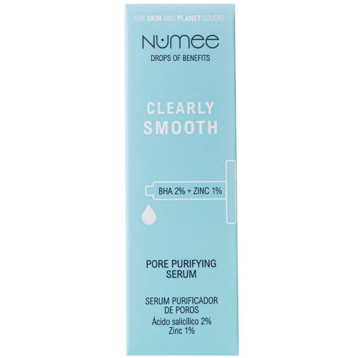 Сироватка Numee (Нумі) Clearly smooth (Чисто та гладко) для обличчя для очищення пор з саліциловою кислотою 30 мл