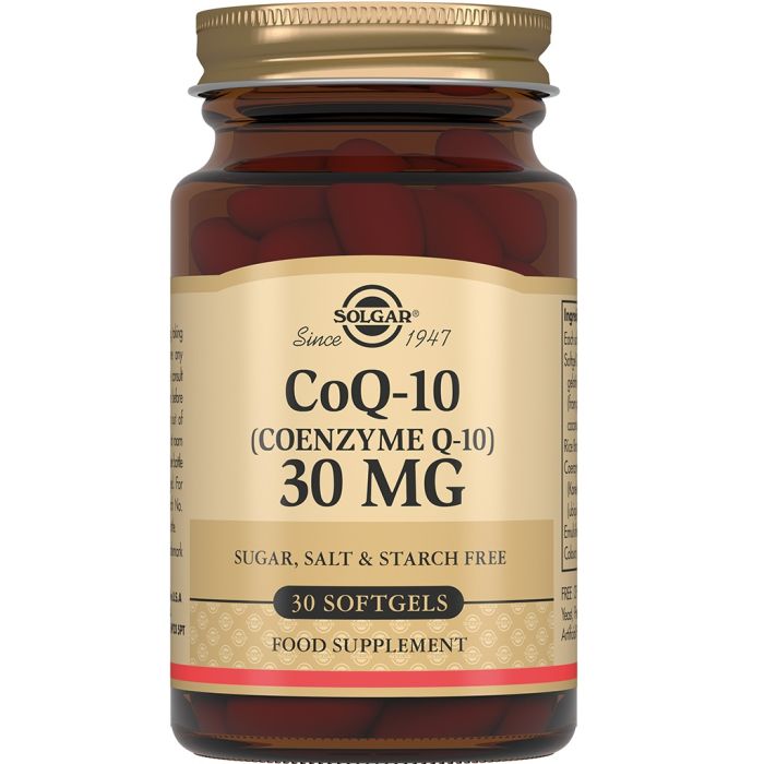 Solgar Коензим Q-10 30 мг капсули №30