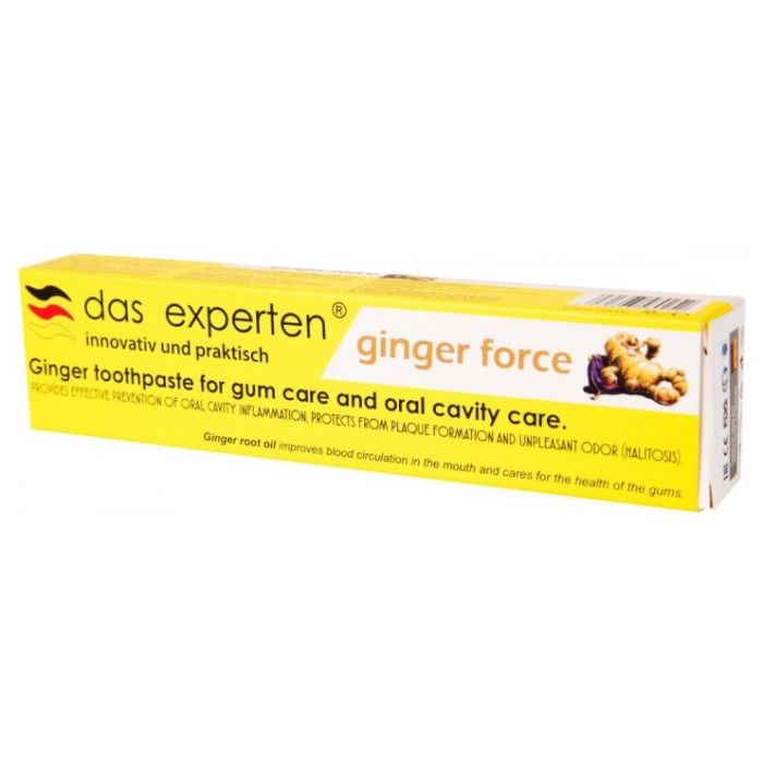 Зубна паста Das Experten (Даз Експертен) Ginger Force гелева 70 мл