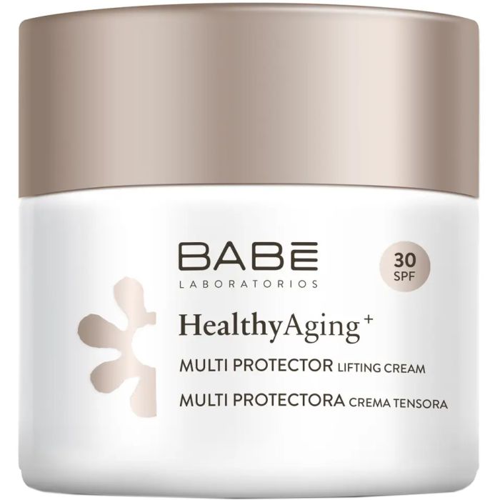 Мультизахисний денний ліфтинг-крем Babe Laboratorios Healthy Aging c DMAE та SPF30 50 мл - фото №1 Мультизахисний денний ліфтинг-крем Babe Laboratorios Healthy Aging c DMAE та SPF30 50 мл