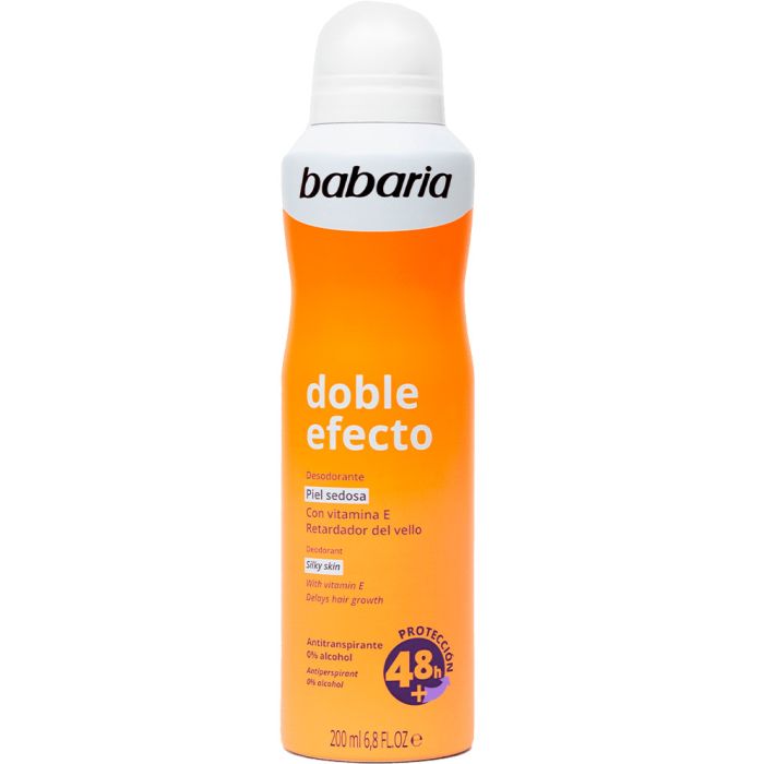 Дезодорант-спрей Babaria подвійний ефект із вітаміном Е, 200 мл