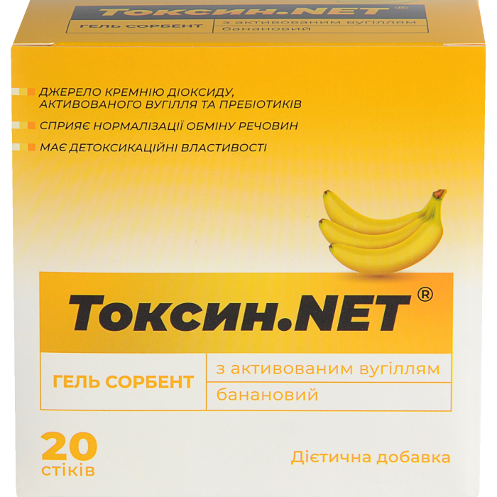 Токсин.NET банан гель №20 - фото №1 Токсин.NET банан гель №20
