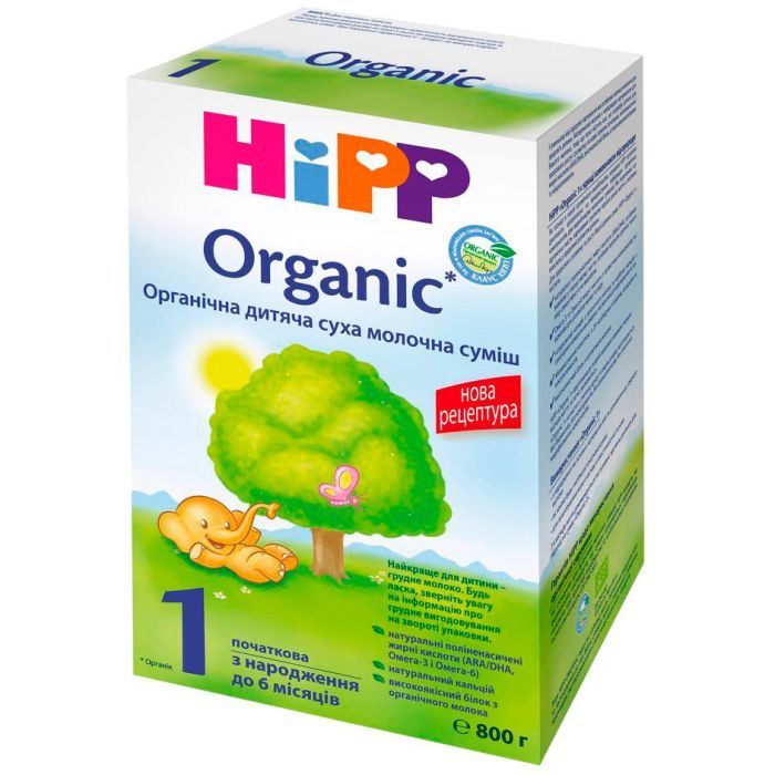 Суміш молочна Hipp «Organic-1» 300 г