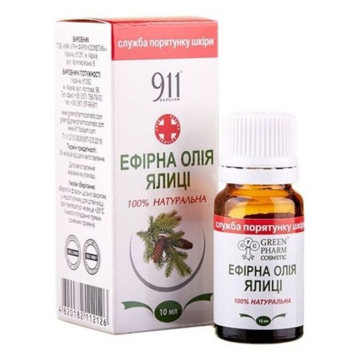 Масло эфирное Green Pharm Cosmetic Пихты 10 мл