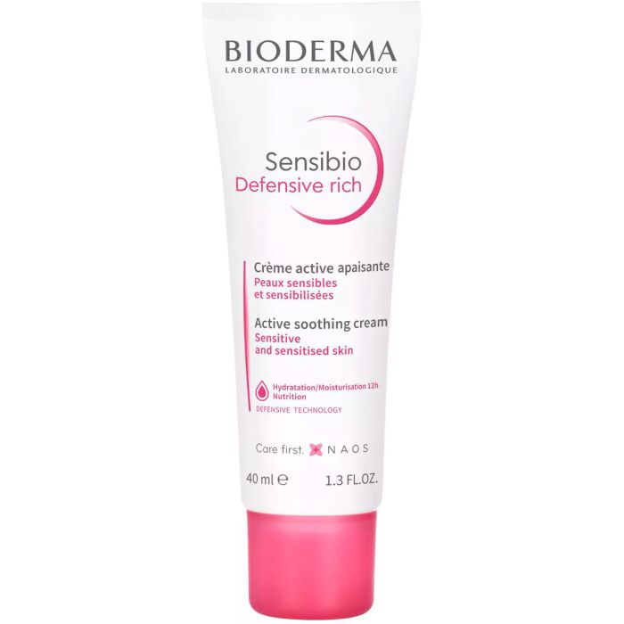 Крем Bioderma Sensibio Defensive Rich Soothing Cream насыщенный, 40 мл