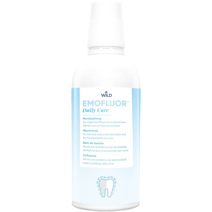Ополіскувач для ротової порожнини Emofluor Daily Care Щоденний догляд, 500 мл