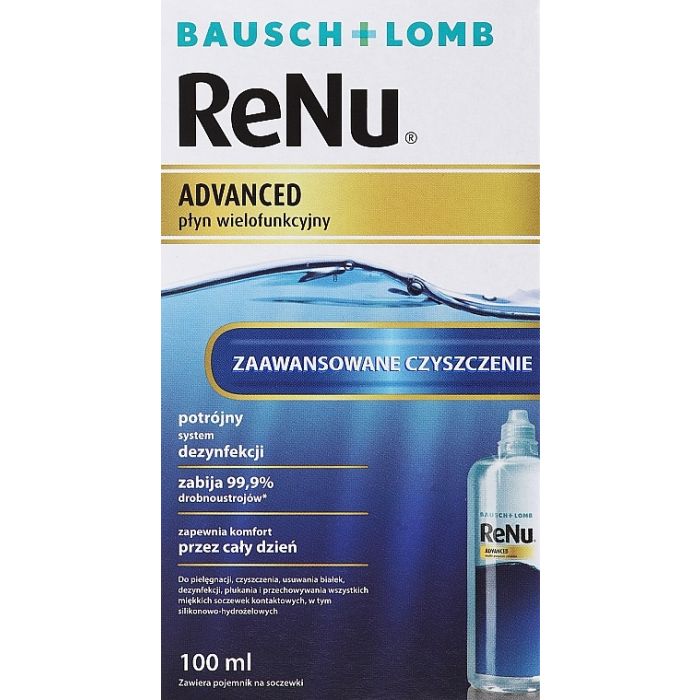 Розчин для лінз ReNu (Реню) Advanced 100 мл - фото №1 Розчин для лінз ReNu (Реню) Advanced 100 мл