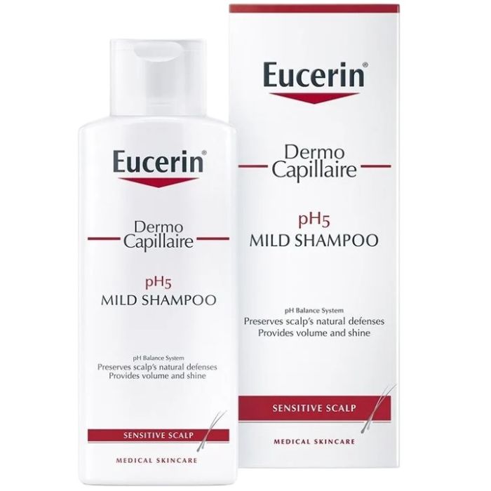 Шампунь Eucerin DermoCapillaire pH5 для чувствительной кожи головы 250 мл