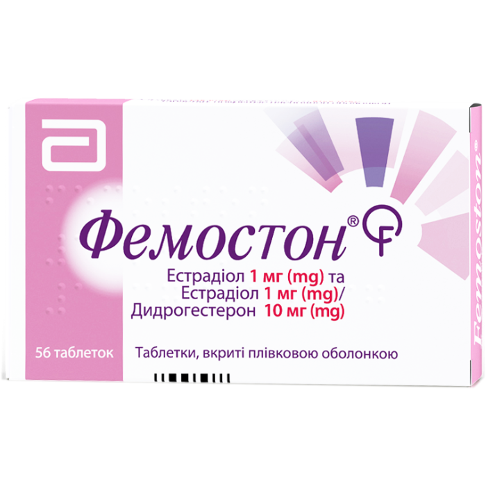 Фемостон 1 мг+1 мг/10 мг таблетки №56