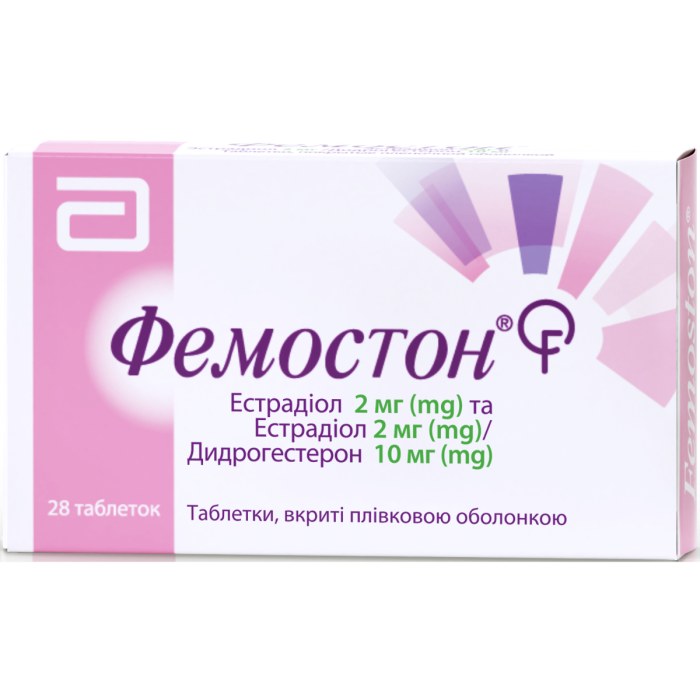 Фемостон 2 мг + 10 мг таблетки №28