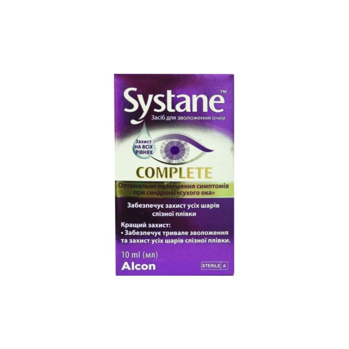 Systane Complete (Систейн Компліт) засіб для зволоження очей 10 мл