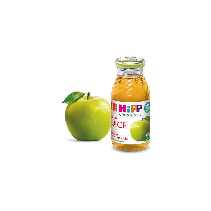 Сок Hipp 8012 мягкий яблочный (с 4 месяцев) 0,2 л