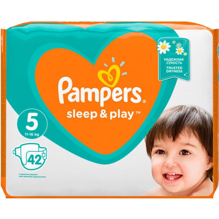 Підгузки Pampers Sleep&Play Junior (11-16 кг) 42 шт