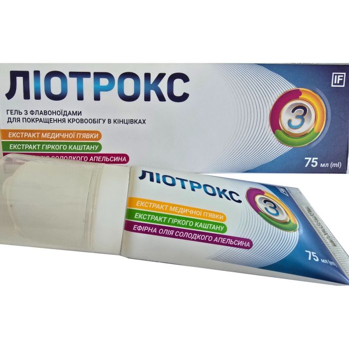 Ліотрокс гель з флавоноїдами 75 мл