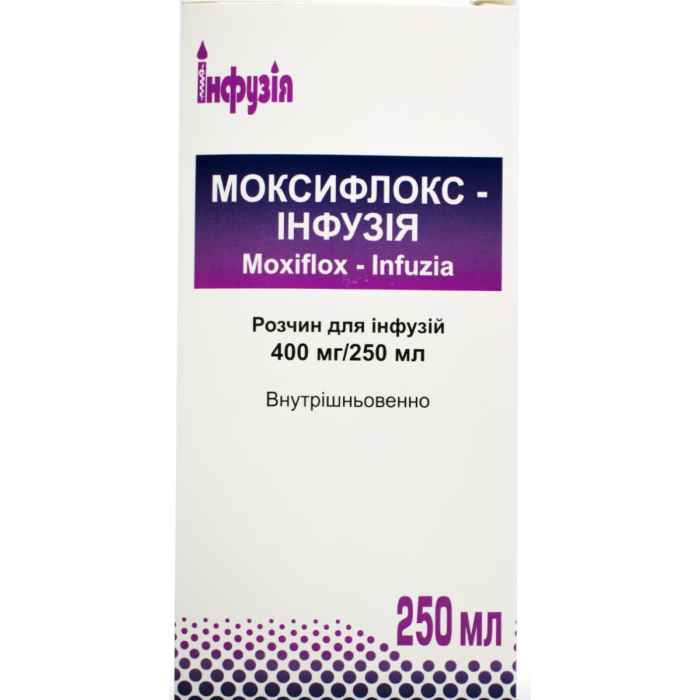 Моксифлокс 400 мг/250 мл розчин 250 мл №1