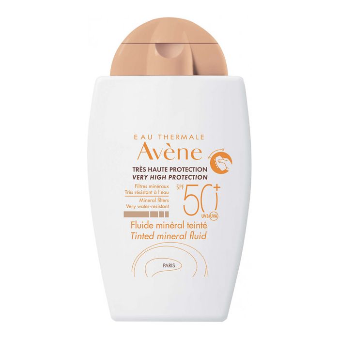 Флюїд Avene сонцезахисний тональний SPF50+ для нормальної та комбінованої шкіри 40 мл