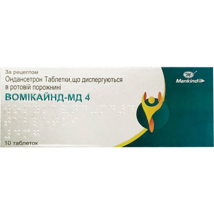 Вомікайнд-МД 4 таблетки 4 мг №10 