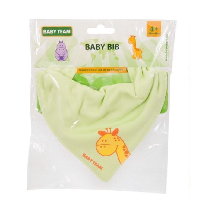 Нагрудник Baby Team двухсторонний на липучке арт. 6507