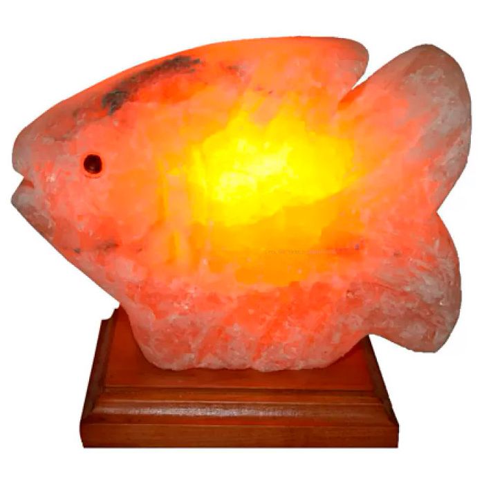 Соляна лампа Рибки 2 кг sl052